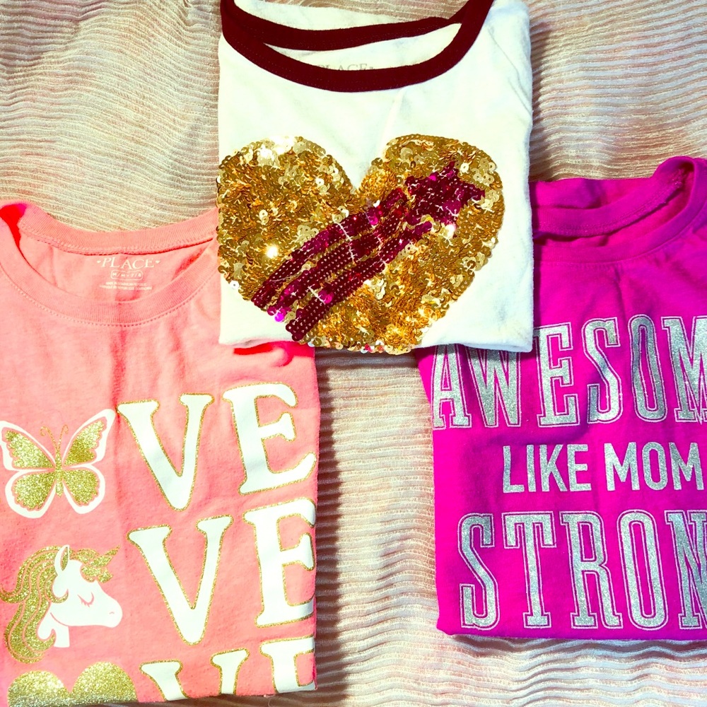 Girl’s t-shirts, all in 7-8 sizes